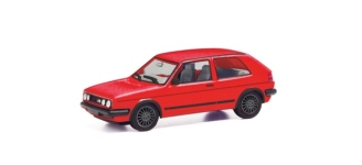 Herpa 430838-004 - H0 - VW Golf II Gti - metallic rot